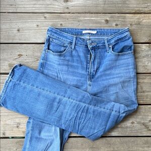 Levi's Classic Blue Straight Leg Jeans